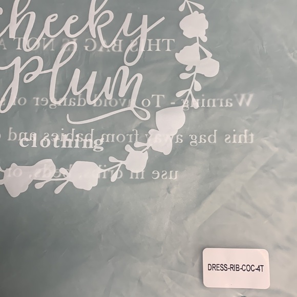 NWT Cheeky Plum Cup of Cheer Elara Knit Dress Snowmen 4T (mislabeled tag) - Picture 5 of 16